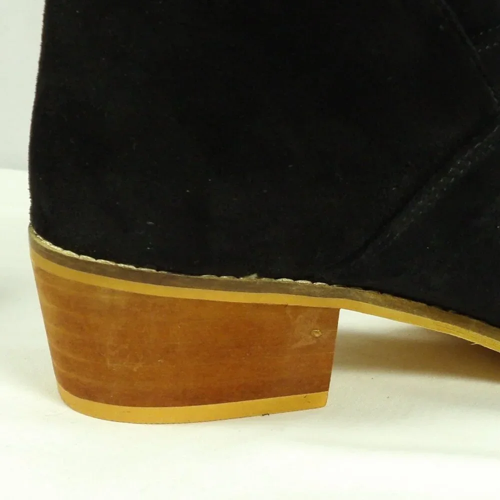 Corkys Hey Girl SPILL THE TEA Black Envelope Ankle Bootie Size 10 New in Box - Picture 11 of 11
